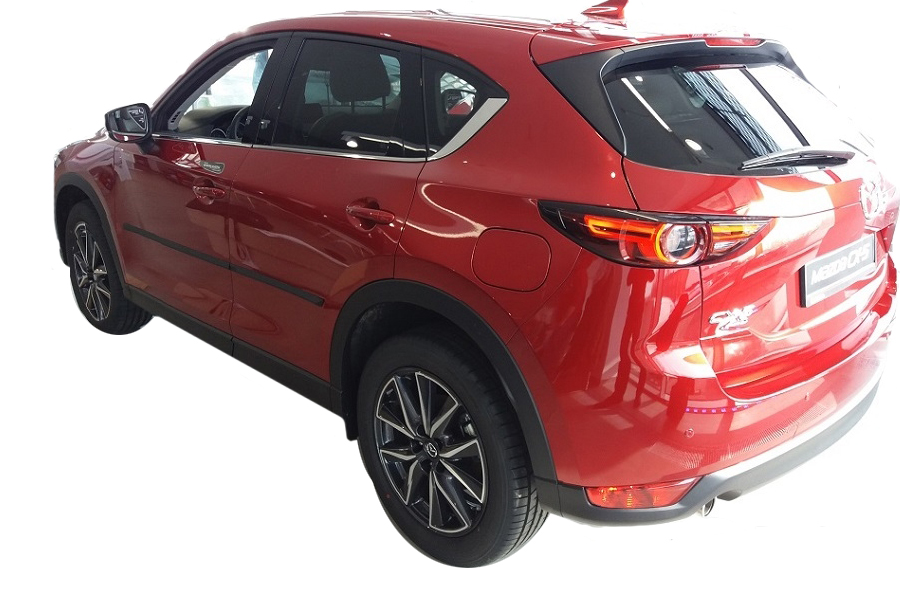 Ochranné boční lišty na dveře, Mazda CX-5 II, 2017- ,