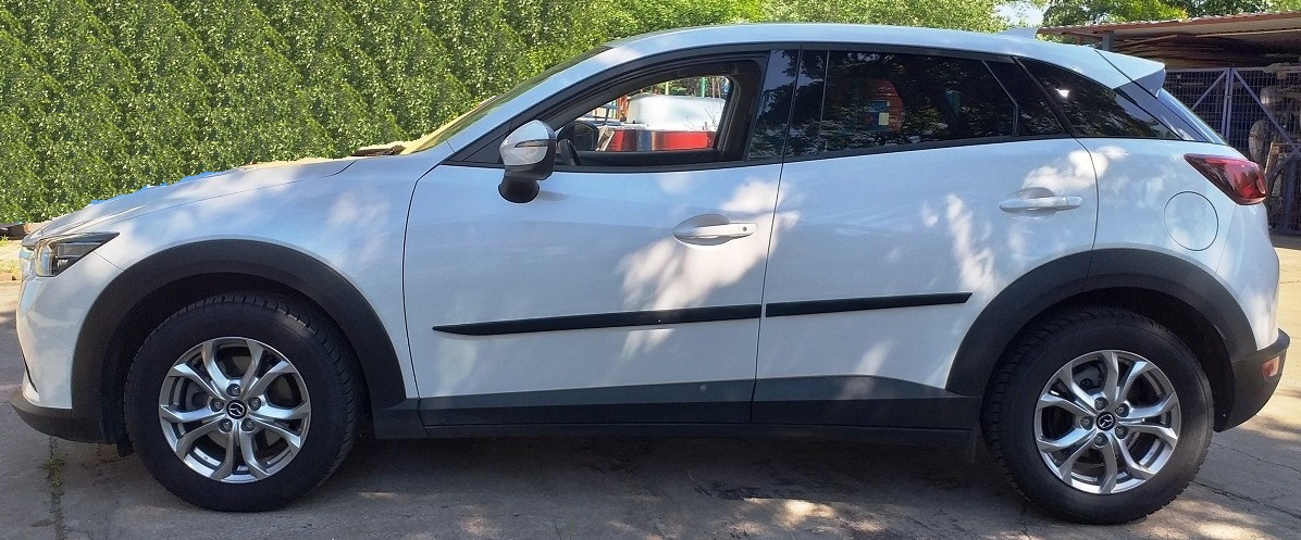 Ochranné boční lišty na dveře, Mazda CX-3, 2015-