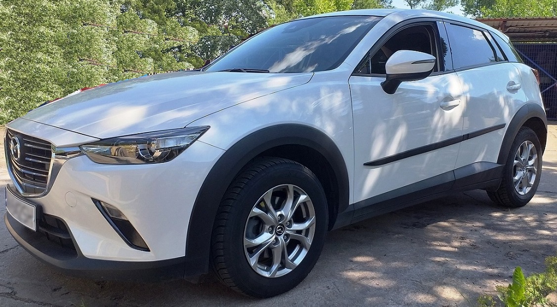 Ochranné boční lišty na dveře, Mazda CX-3, 2015-