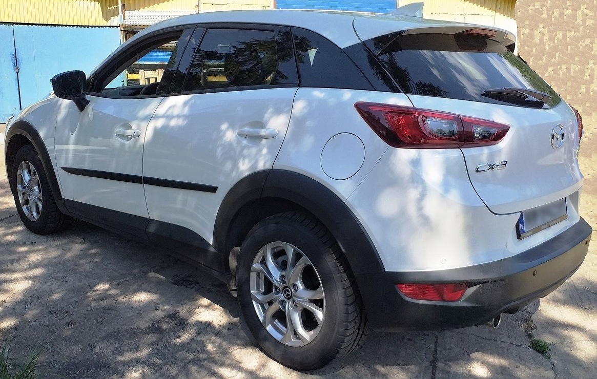 Ochranné boční lišty na dveře, Mazda CX-3, 2015-