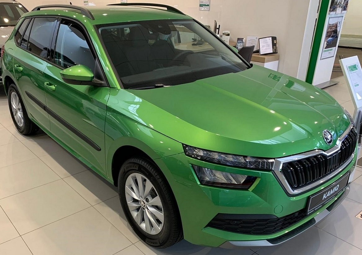 Ochranné boční lišty na dveře, Škoda Kamiq, 2019-
