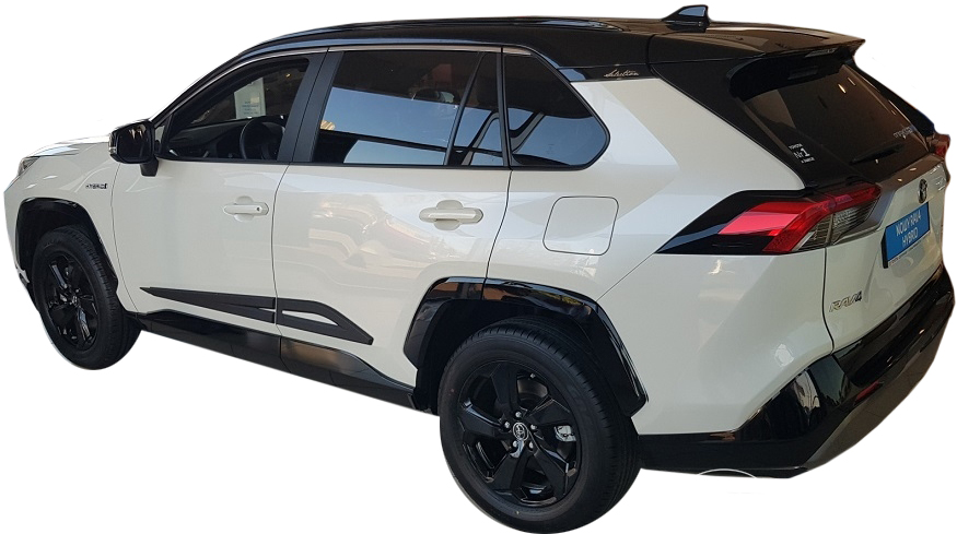 Ochranné boční lišty na dveře, Toyota Rav4 V, 2018-