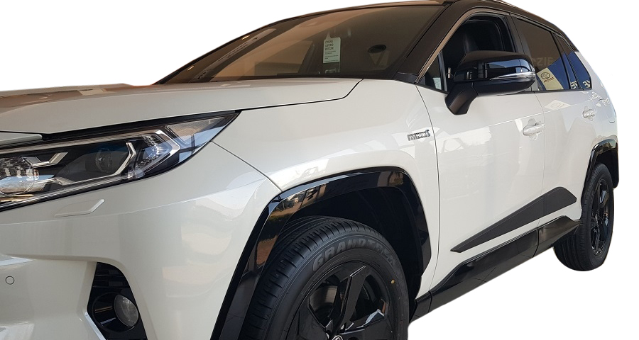 Ochranné boční lišty na dveře, Toyota Rav4 V, 2018- ,