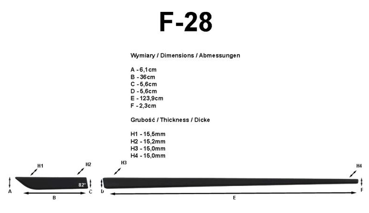 Ochranné boční lišty na dveře, Kia Picanto II, 2011-2017, 3-dveř.
