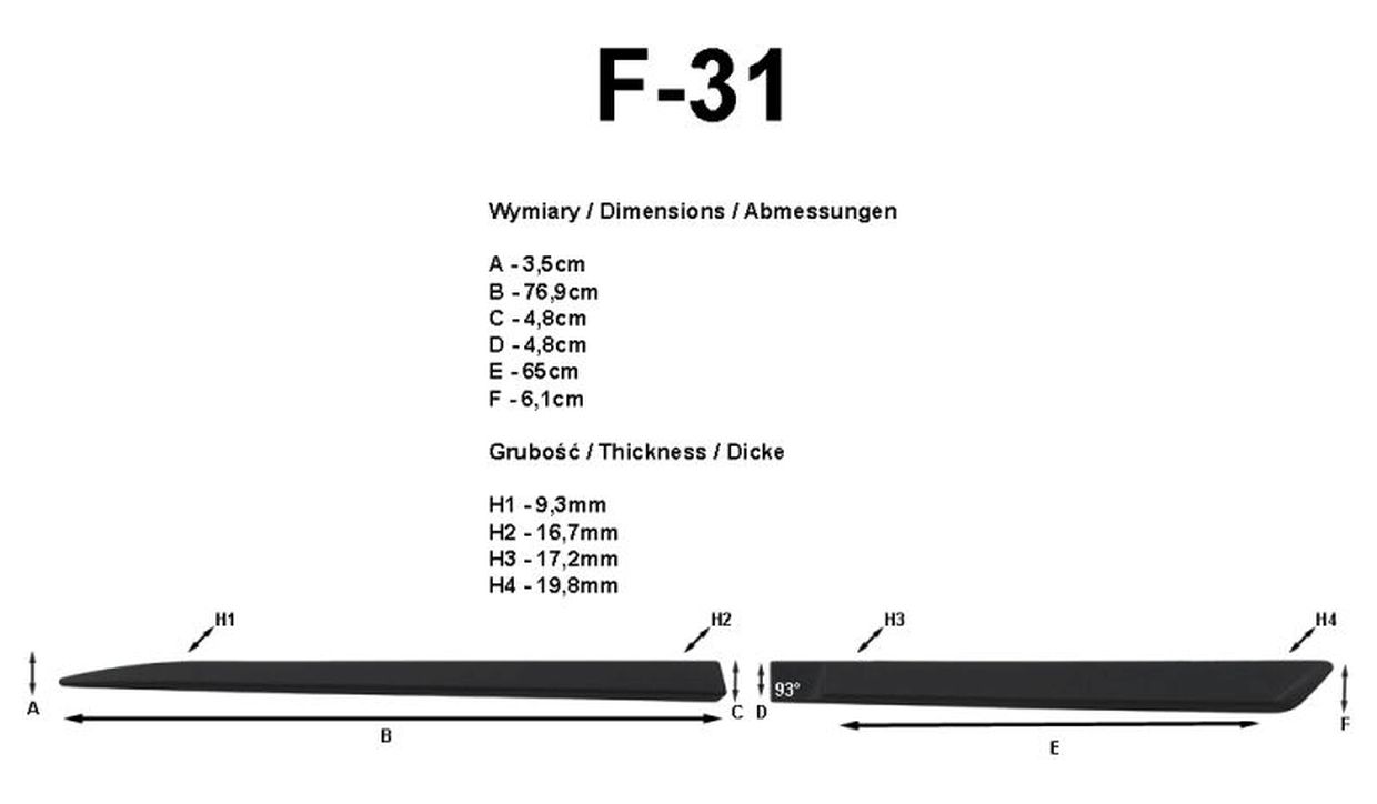 Ochranné boční lišty na dveře, Dacia Sandero Stepway, 2013-2020