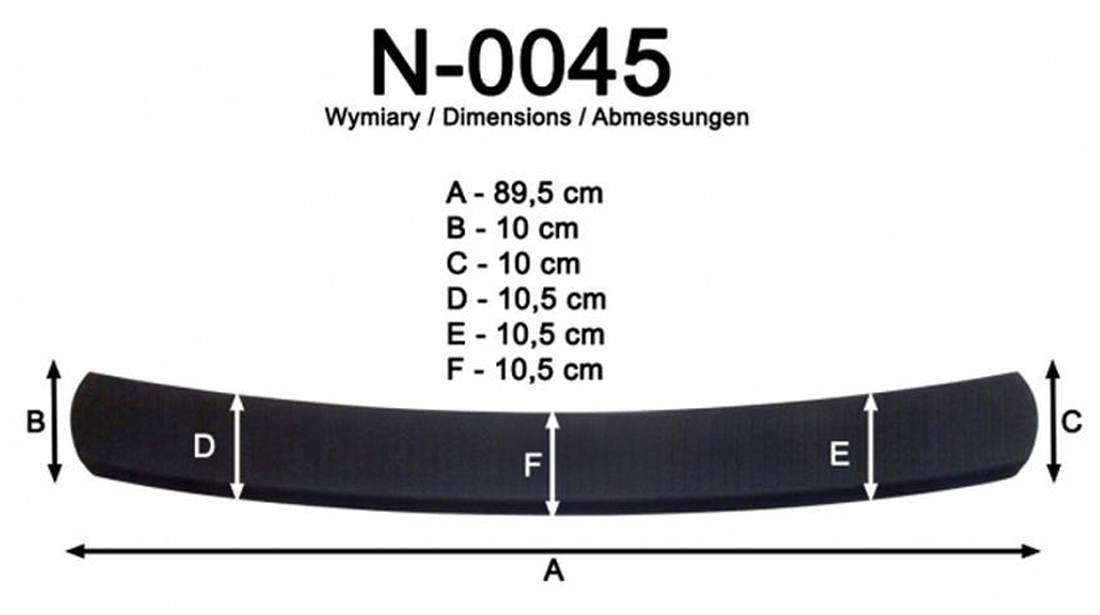 Kryt prahu pátých dveří, VW Golf VII, 2012-2016, Combi