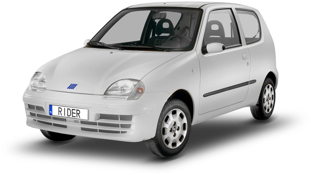 Ochranné boční lišty na dveře, Fiat Seicento, 1998-2007, 3 dveř.