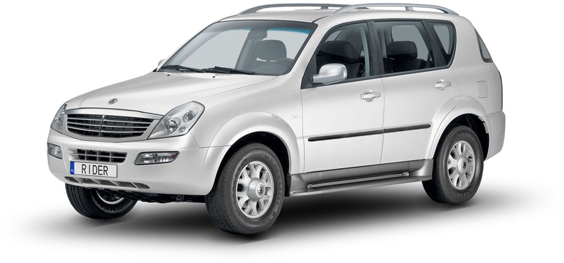 Ochranné boční lišty na dveře, Ssangyong Rexton II, 2006-2012