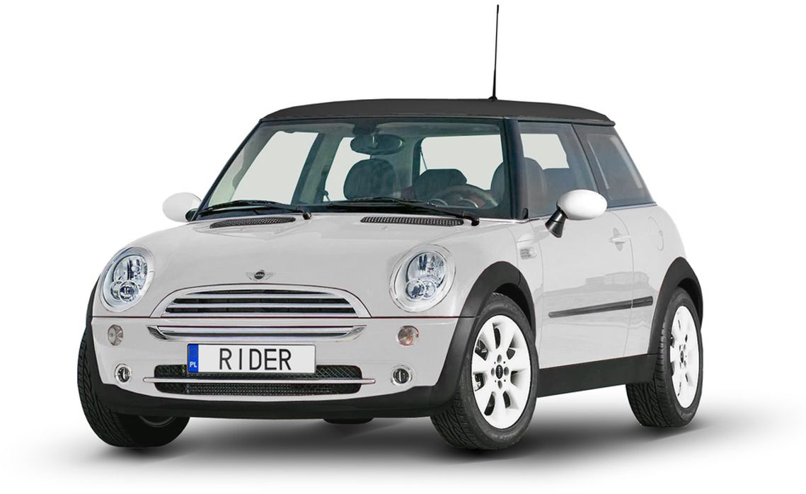 Ochranné boční lišty na dveře, Mini Cooper I, 2000-2006