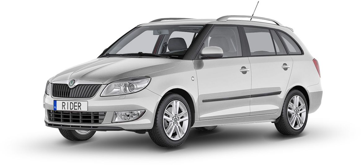Ochranné boční lišty na dveře, Škoda Fabia II, 2007-2015