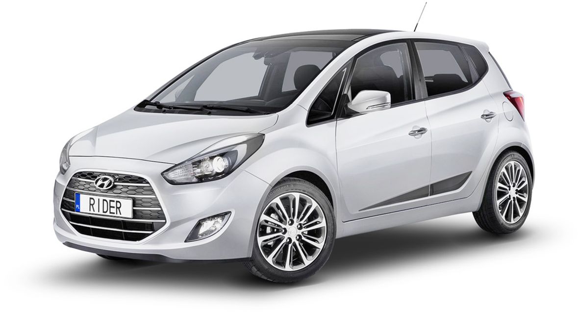 Ochranné boční lišty na dveře, Hyundai ix20, 2010-2019