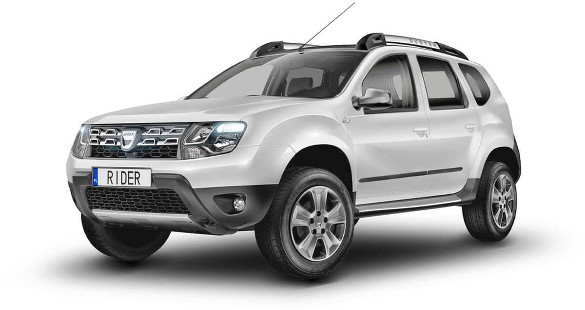 Ochranné boční lišty na dveře, Dacia Duster, 2010-2017