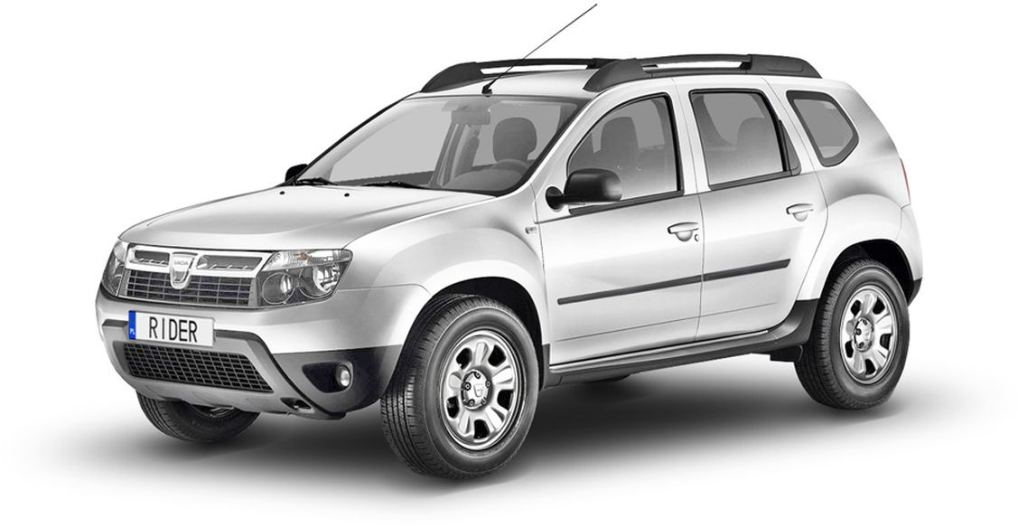 Ochranné boční lišty na dveře, Dacia Duster, 2010-2017