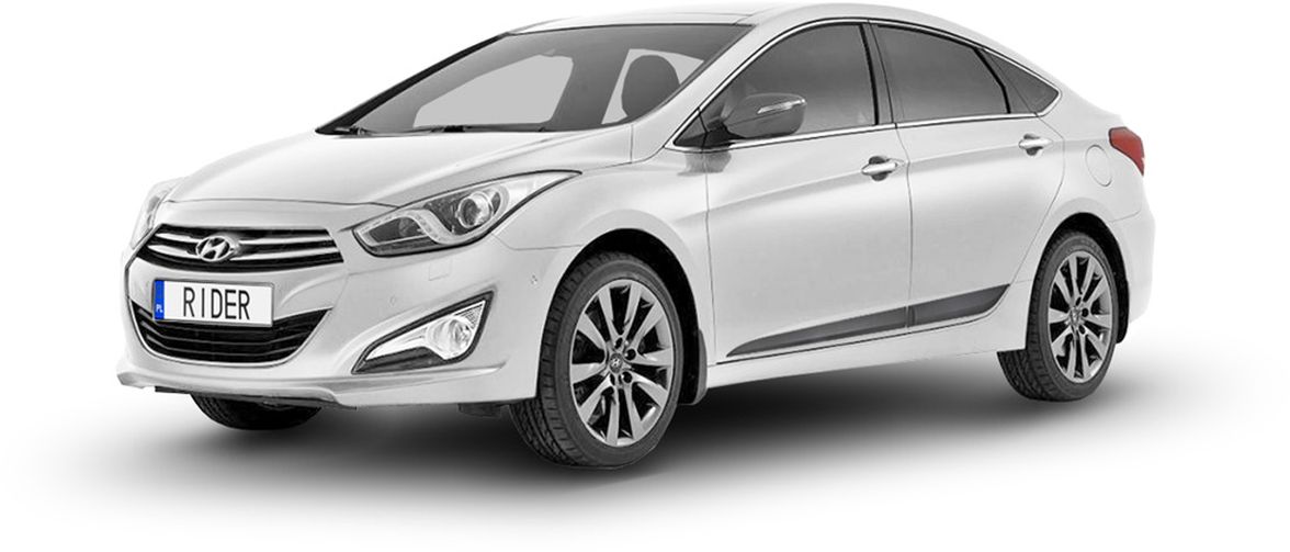 Ochranné boční lišty na dveře, Hyundai i40, 2011-2019, Sedan, Combi
