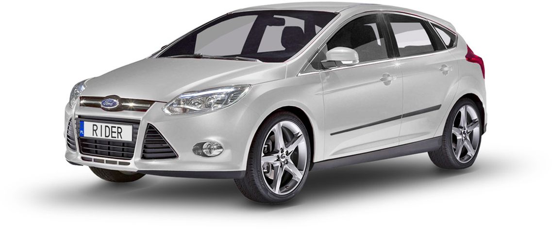 Ochranné boční lišty na dveře, Ford Focus III, 2011-2018, Combi, Hatchback