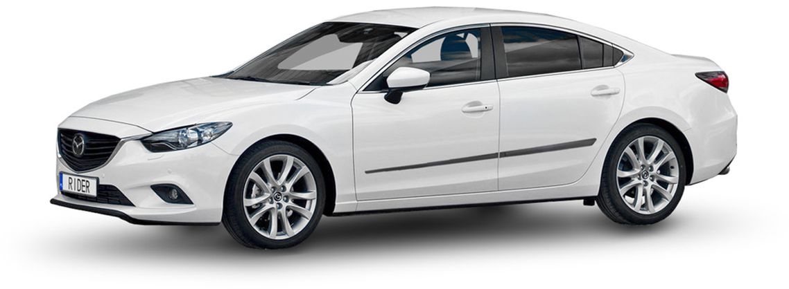 Ochranné boční lišty na dveře, Mazda 6 III, 2012- , Sedan