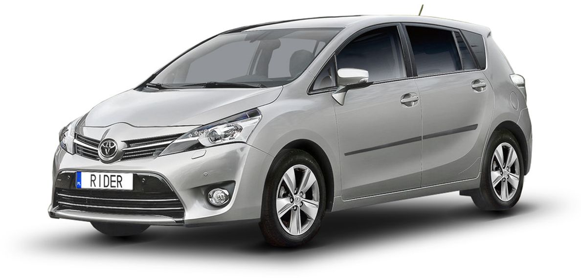 Ochranné boční lišty na dveře, Toyota Verso, 2013-2019