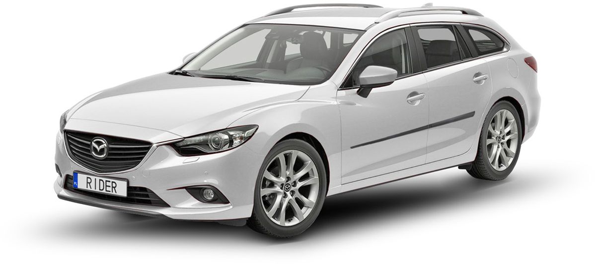 Ochranné boční lišty na dveře, Mazda 6 III, 2012- , Combi