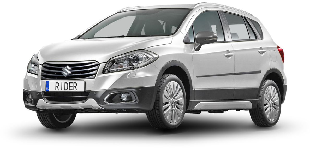 Ochranné boční lišty na dveře, Suzuki SX4 S-Cross, 2013-2021