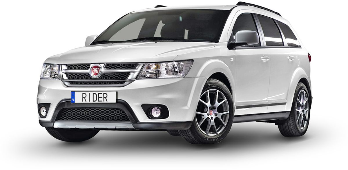 Ochranné boční lišty na dveře, Fiat Freemont, 2011-2016