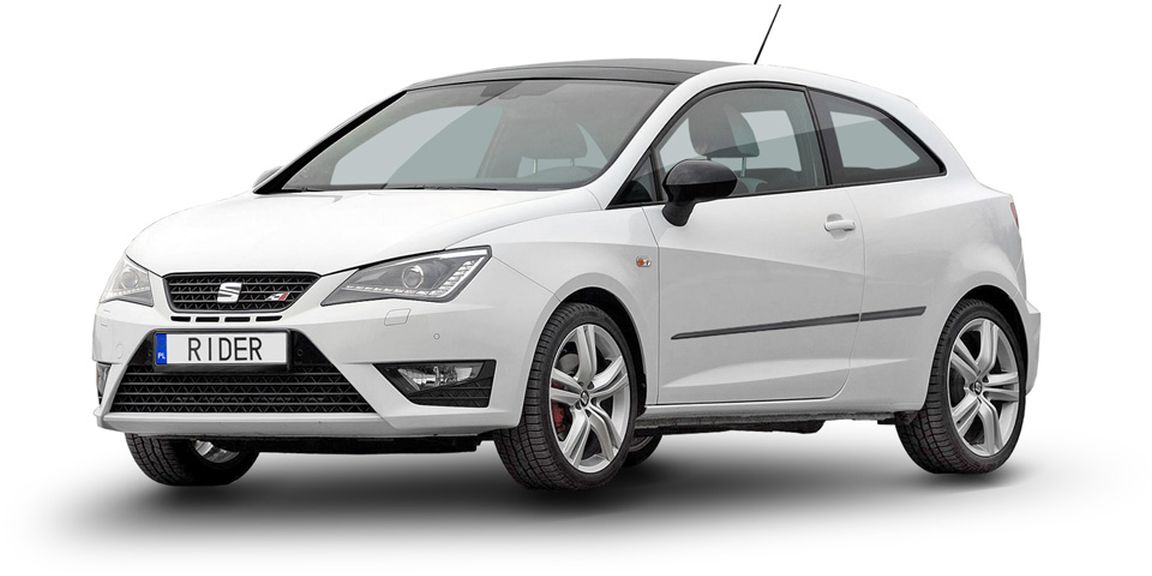 Ochranné boční lišty na dveře, Seat Ibiza IV, 2008-2017, 3 dveř.