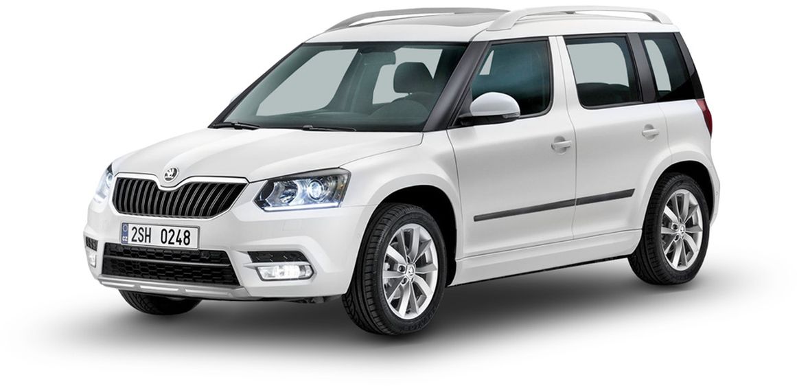 Ochranné boční lišty na dveře, Škoda Yeti, 2009-2017