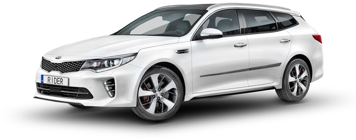 Ochranné boční lišty na dveře, Kia Optima IV, 2015-2020