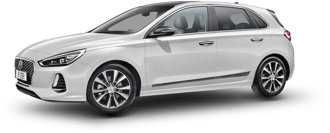 Ochranné boční lišty na dveře, Hyundai i30 III, 2017- , Combi, Hatchback