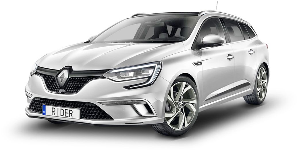 Ochranné boční lišty na dveře, Renault Megane IV, 2016- , Hatchback, Combi