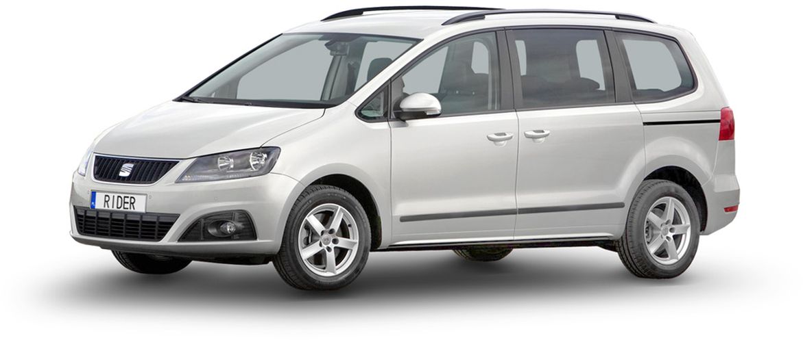 Ochranné boční lišty na dveře, Seat Alhambra II, 2010-2020