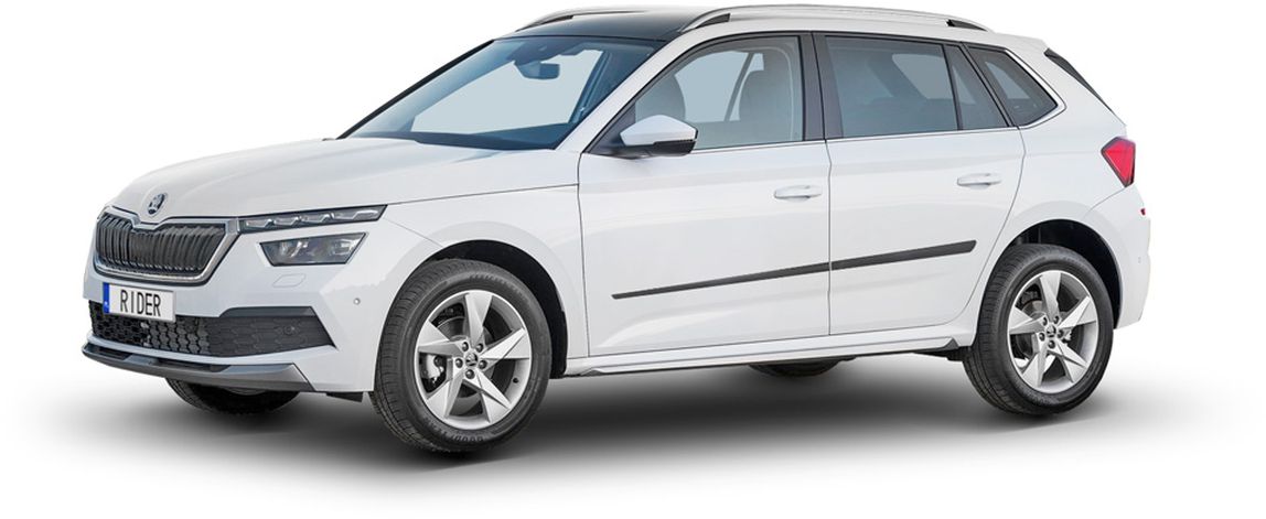 Ochranné boční lišty na dveře, Škoda Kamiq, 2019-