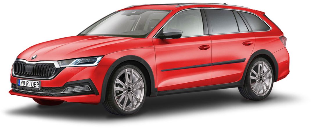 Ochranné boční lišty na dveře, Škoda Octavia IV, 2019- , Combi