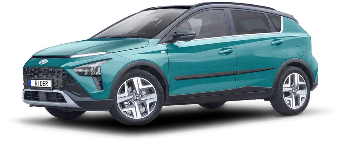Ochranné boční lišty na dveře, Hyundai Bayon, 2021-