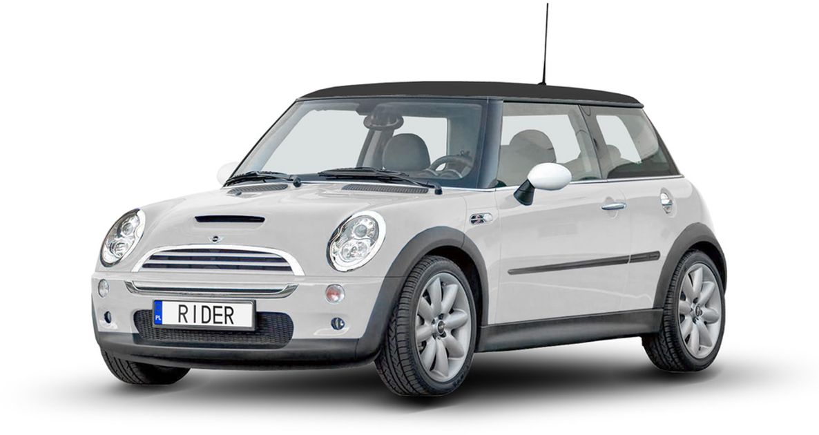 Ochranné boční lišty na dveře, Mini Cooper II, 2006-2013