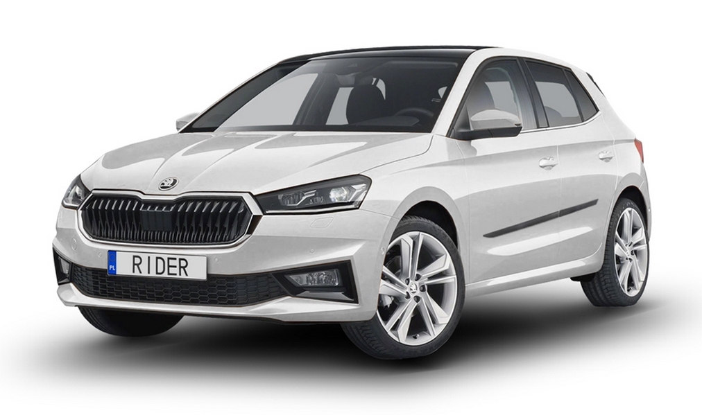 Ochranné boční lišty na dveře, Škoda Fabia IV, 2021- ,