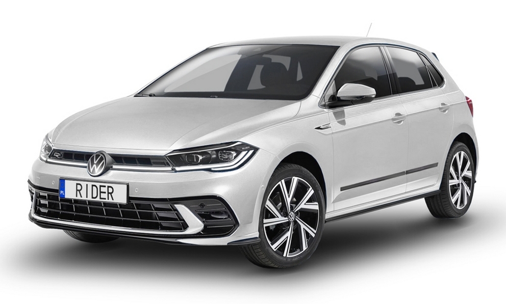 Ochranné boční lišty na dveře, VW Polo VI, 2022- , Facelift