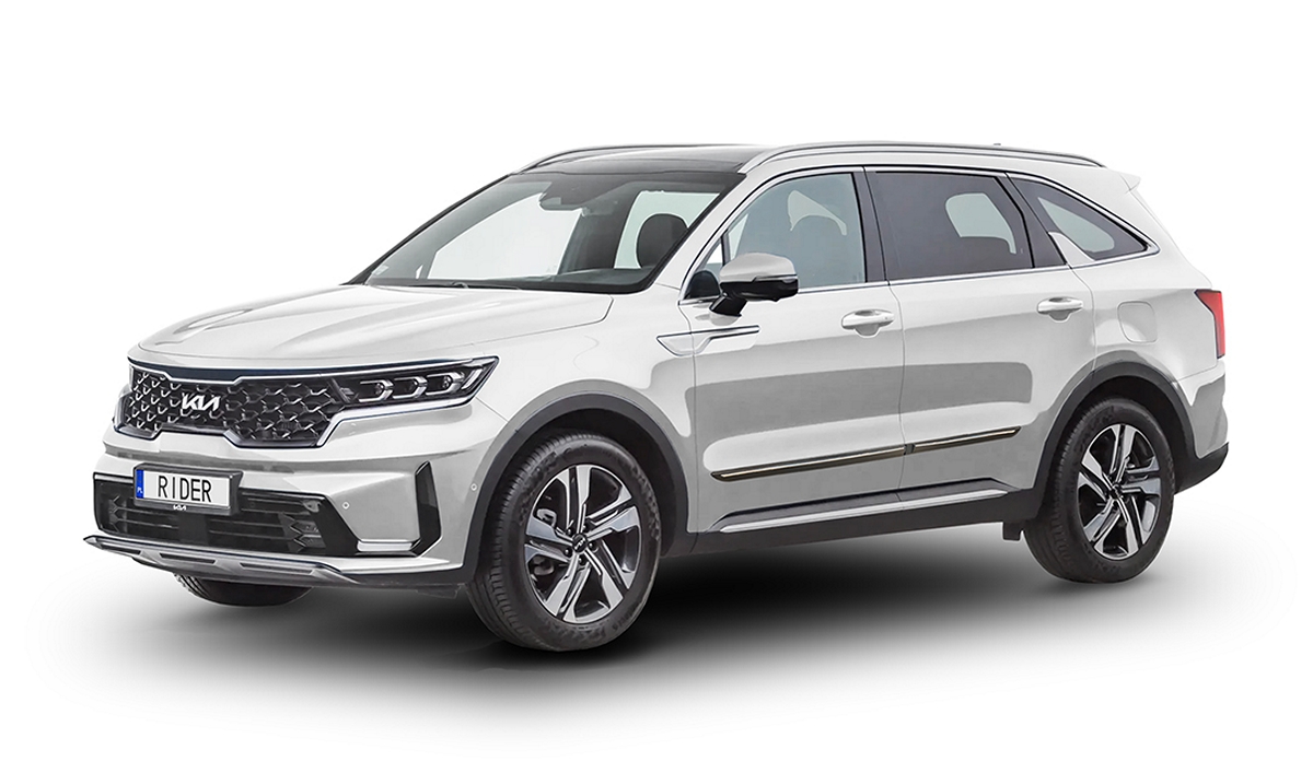 Ochranné boční lišty na dveře, Kia Sorento IV, 2024- , Facelift
