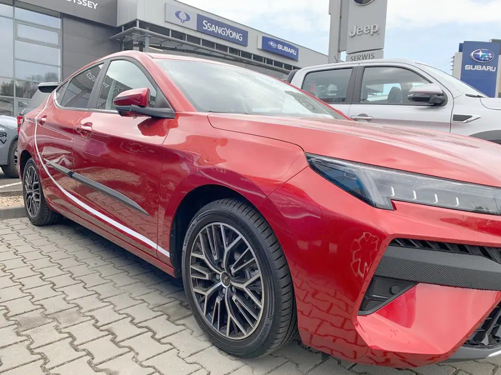 Ochranné boční lišty na dveře, JAC J7 Plus, 2025- ,