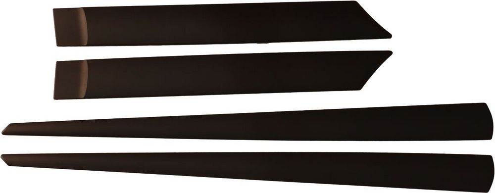 Ochranné boční lišty na dveře, Chevrolet Spark, 2009-2015