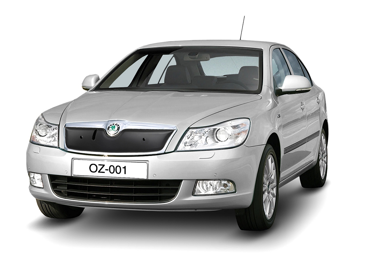Zimní clona - kryt chladiče, Škoda Octavia II, 2007-2013
