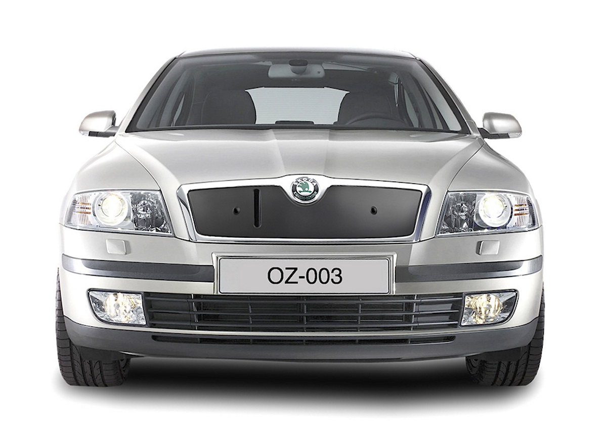 Zimní clona - kryt chladiče, Škoda Octavia II, 2004-2007