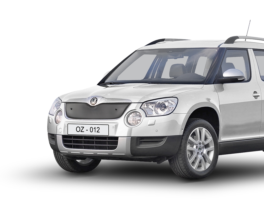 Zimní clona - kryt chladiče, Škoda Yeti, 2009-2013