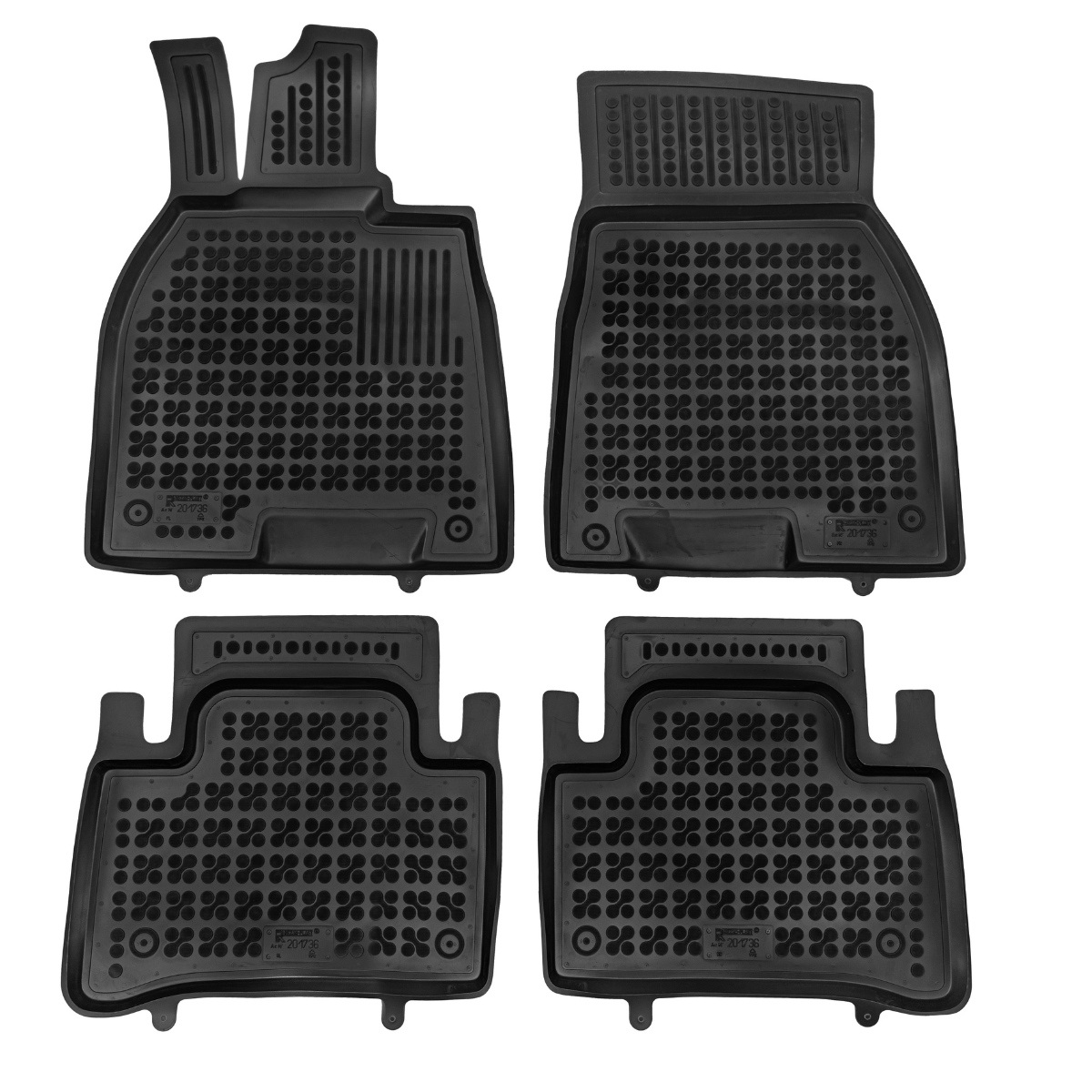 Gumové autokoberce, Mercedes EQE, V295, 2022- , Sedan