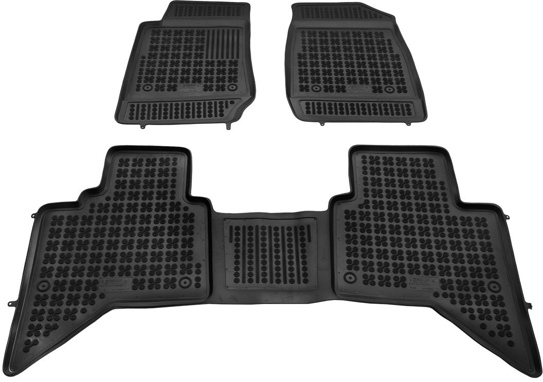 Gumové autokoberce, Isuzu D- ,Max II, 2011- ,