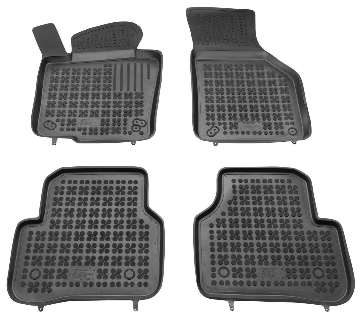 Gumové autokoberce, VW Tiguan I, 2007-2015