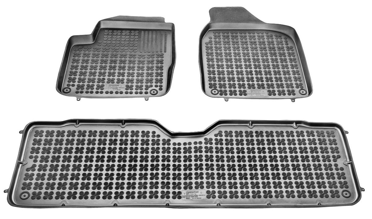 Gumové autokoberce, Seat Alhambra, 1996-2010, 5 sedadel