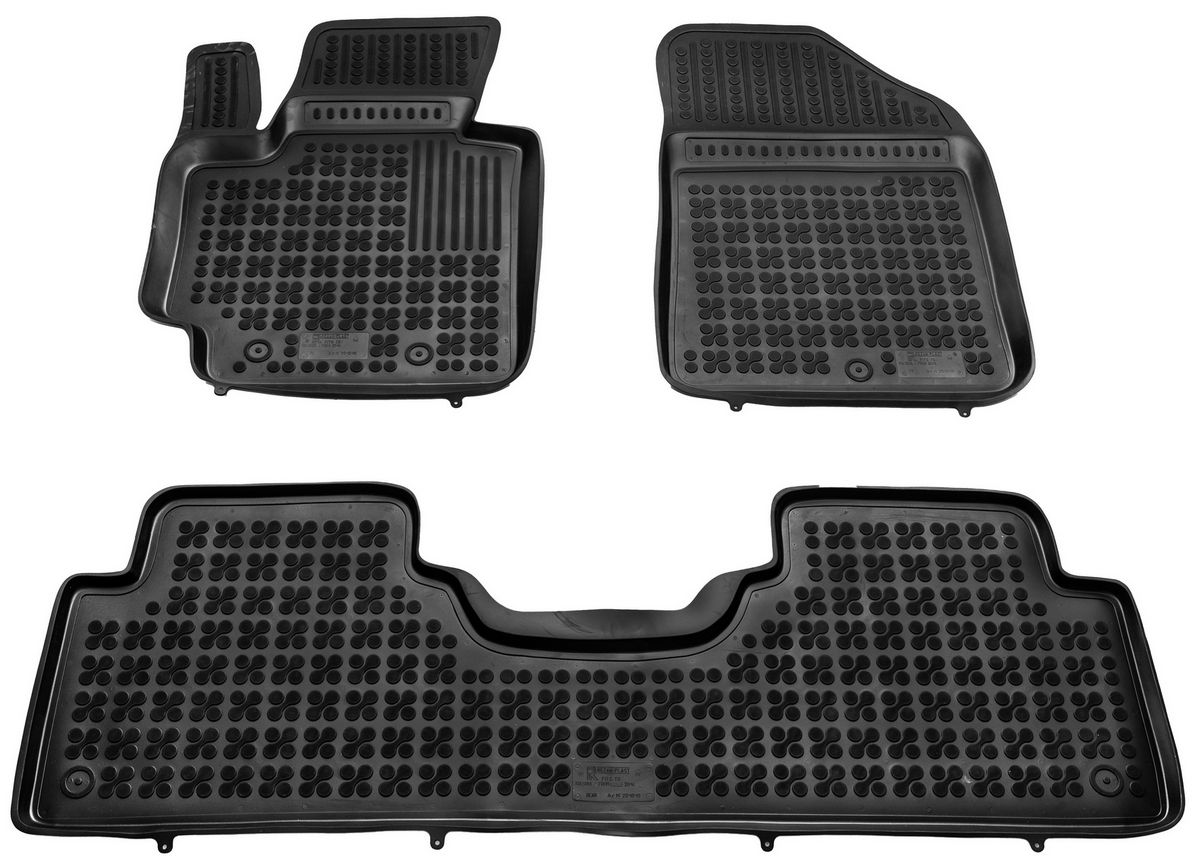 Gumové autokoberce, Kia Soul II, 2014-2019