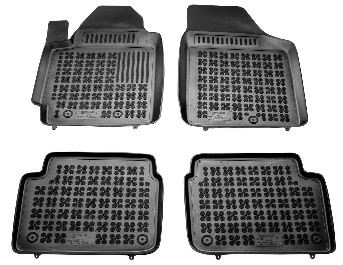 Gumové autokoberce, Hyundai i10 I, 2007-2013