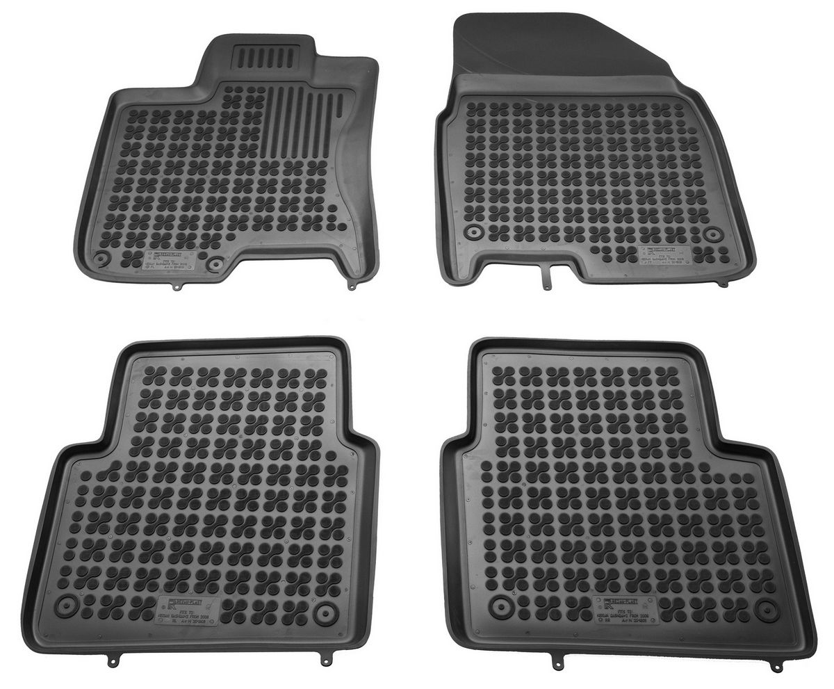 Gumové autokoberce, Nissan Qashqai +2, 2008-2013