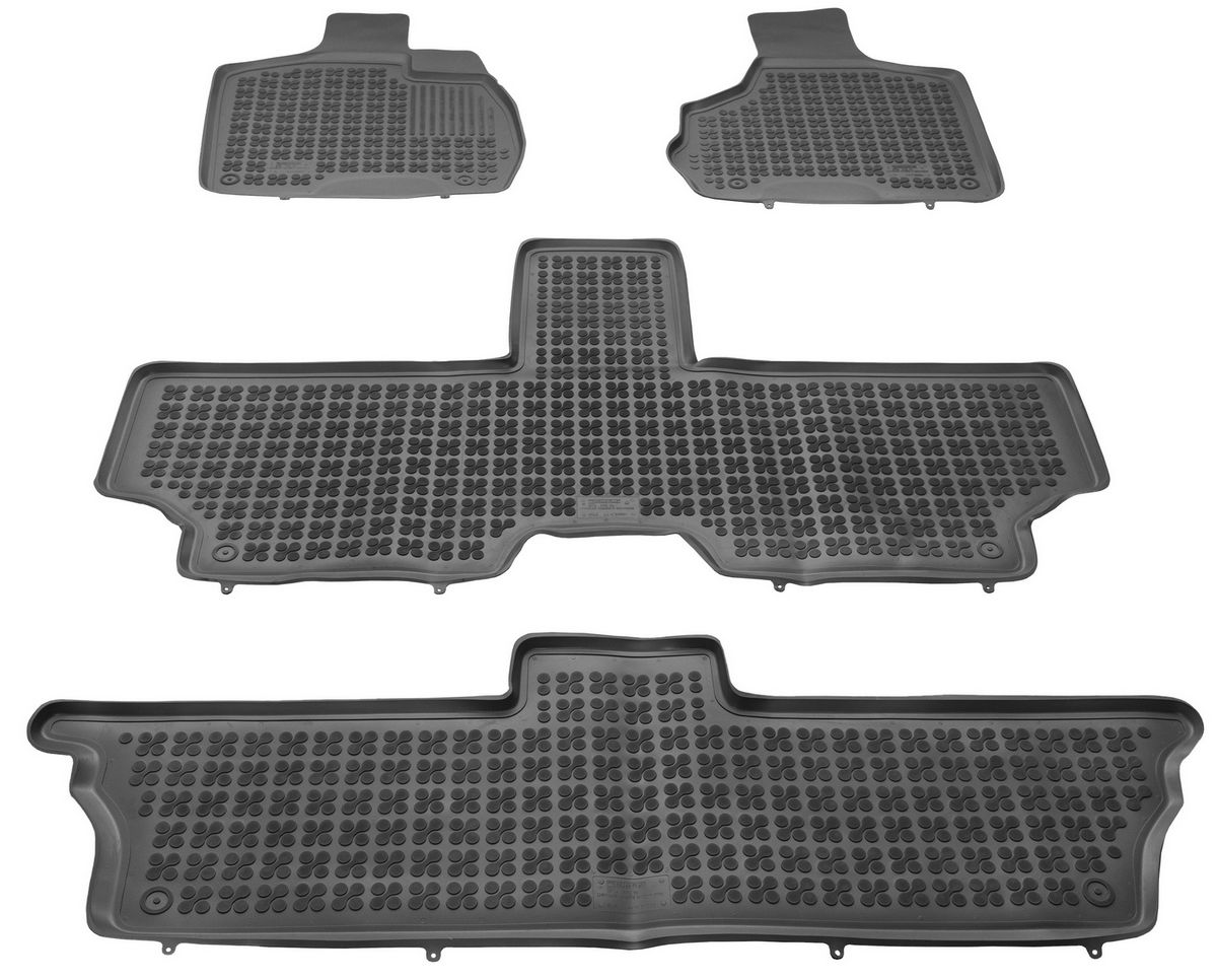 Gumové autokoberce, Chrysler Voyager IV, 2000-2007, 7 Sedadel